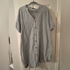 Button down dress